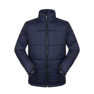 2025 hommes High Street Style hiver doudoune Logo personnalisé à capuche toile imperméable avec fermeture à glissière avant - Product Image 2