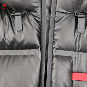 Veste matelassée à capuche amovible, veste matelassée à capuche coupe-vent, veste matelassée d'hiver à capuche isolée, veste matelassée d'hiver - Product Image 5