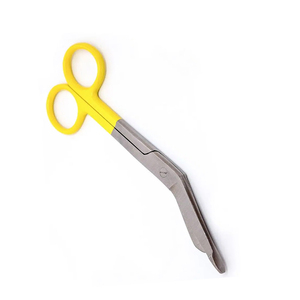 กรรไกรผ่าตัดด้ามจับสีเหลืองเคลือบชุดกรรไกรผ่าตัดใช้ครั้งเดียว - Product Image 4