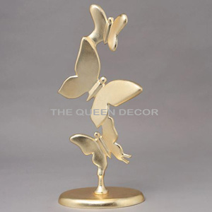 Luxury Creative Metal <b>Angel</b> Wings Character Sculpture <b>Ornaments</b> Model Room Office Living Room Desktop Home Decoration - Product Image 6
