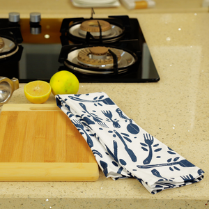 Serviettes de thé personnalisées imprimées, fabricant OEM, serviettes en coton biologique de qualité supérieure, haute absorption, séchage rapide pour la vente au détail et l'hôtellerie - Product Image 6