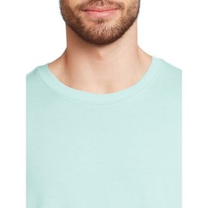 Camiseta de cuello redondo 4 colores negro y blanco gris azul marino ultraligero para hombre camisa transpirable absorbente de sudor de secado rápido adecuada - Product Image 2