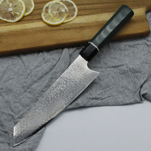 Vente en gros personnalisé de haute qualité OEM ODM Service Fix lame tranchante couteau de chef de cuisine avec couteau de cuisine en acier à couche de Damas - Product Image 2