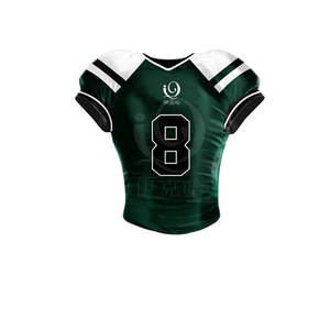 Uniforme de Fútbol Americano Personalizado de Alta Calidad, Transpirable, Talla Grande, Manga Corta, para Hombre, 100% Poliéster - Product Image 5