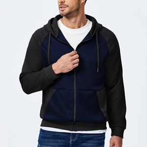 Haute vente hommes 100% coton polaire fermeture éclair hommes sweats à capuche respirant confortable lourd GSM haute qualité impression hiver XS taille - Product Image 2
