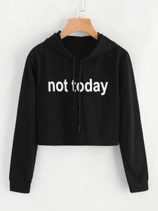 Vendedor al por mayor Mejor Precio Sudadera corta de algodón 100% para mujer Manga larga abajo Hombro Crop Sweatshirts Hoodies - Product Image 2