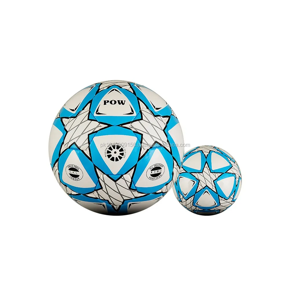 Il migliore fornitore all'ingrosso di palloni da calcio leggeri a secco rapido fatti a mano con stampa di Logo personalizzato palloni da calcio fatti a mano