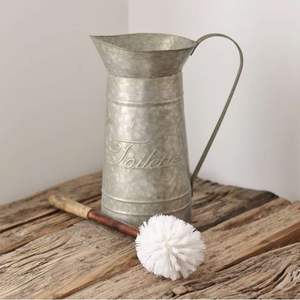 Stylish Metal <b>Toilet</b> <b>Brush</b> Holder For Premium Bathroom Accessory Sets Enhancing Interior With Modern Look - Product Image 4