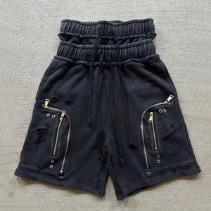 Short de Sport en Toile Confortable, Solide, Décontracté, Jogging de Course, Fendu, Logo Personnalisé, Marque Privée, Teint en Plaine, Rapide, Nouveauté 2025 - Product Image 1