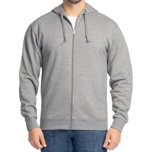 Sweat à capuche zippé en coton à 100% pour hommes et femmes, doux, confortable et élégant, idéal pour les conceptions promotionnelles et personnalisées - Product Image 1