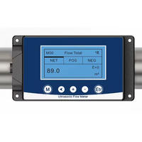Small Diameter Clamp-on Ultrasonic Flow Meter No Pipe Cutting Required Digital Water Flowmeter for Small Pipes Liquid