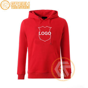 เสื้อมีฮู้ดผ้าฟลีซปักลายสำหรับผู้ชายเสื้อมีฮู้ดสไตล์กรีก PSI - Product Image 6