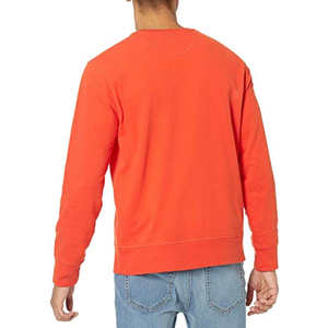 Sweat Homme Avec Col Ras Du Cou 2024 Hot Design OEM Custom Made Hommes Coton Sweat Uni Avec Manches Longues Fabriqué au Pakistan - Product Image 2