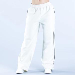 Wide Leg Pants <b>Women's</b> Summer Loose High Waist Casual Pants <b>Woman</b> Casual Cotton Trousers Manufacturer High Quality Trousers - Product Image 1