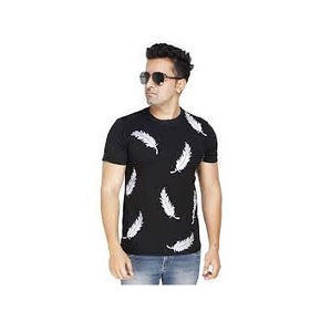 เสื้อยืดคอกลมพิมพ์ลายแบบกำหนดเอง,เสื้อยืดไม่มีลายพิมพ์ลายตามสั่งผ้าฝ้าย100% - Product Image 1