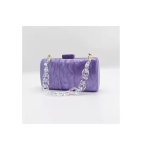 Fournisseur de gros, grande pochette de soirée pour dames, mariée, faite à la main, meilleure conception, artisanat en croissant, grande, étanche et écologique - Product Image 3