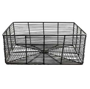 Panier de rangement en fil métallique pour la lessive Organisation du rangement de la cuisine et utilisation de l'espace Panier en fil métallique - Product Image 6
