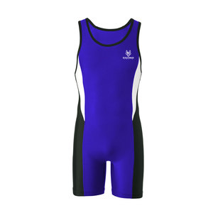 Camiseta de lucha profesional con ajuste de compresión y costuras duraderas para partidos Camiseta de lucha con tela transpirable - Product Image 4
