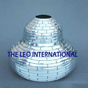 Aluminum Metal Unique Shape Silver Black Finished Coastal Iron Flower <b>Vase</b> Hot Selling Excellent Quality Home Decorative - Product Image 4