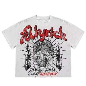 เสื้อยืดผ้าฝ้าย100% พิมพ์ลายกราฟิกสำหรับทุกเพศเสื้อยืดแฟชั่นแห้งเร็วสำหรับฤดูร้อนกำหนดโลโก้และดีไซน์เอง - Product Image 1