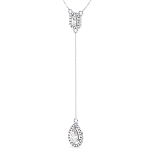 Reyes sparking 14K 18K 22K 1.3ทองคำขาวกะรัต Moissanite เครื่องประดับดีสำหรับผู้หญิงของขวัญวันครบรอบแต่งงาน - Product Image 2