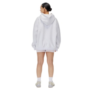 Pull à capuche en polaire pour femme, 100% coton de haute qualité, sweat-shirt personnalisé, Style Streetwear, Design de marque personnalisé - Product Image 4