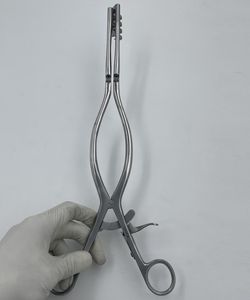 Retractor autoajustable Beckmann Adson de acero alemán semiofilado de 31 cm (12 pulgadas) con 4 puntas, instrumentos quirúrgicos para uso médico - Product Image 5