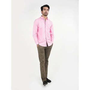 Chemise à carreaux décontractée à coupe ajustée avec logo personnalisé, 100 % coton popeline respirant, vêtements pour hommes ODM avec col montant, tailles XL et 3XL - Product Image 1