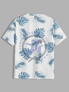 Camiseta de nuevo diseño para hombre, Camiseta corta de media manga de Color con tres tonos, camiseta informal transpirable de secado rápido, ropa de calle, camiseta - Product Image 5