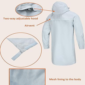 Chaqueta para hombre al aire libre cortavientos con capucha de lana impermeable con capucha para hombre chaquetas Softshell fabricadas por Dress Sports - Product Image 4