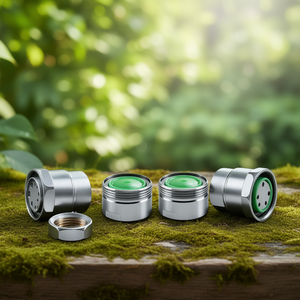 Ensemble d'aérateurs de robinet filetés - 4 pièces, buses économiseuses d'eau avec filtre vert - Product Image 3