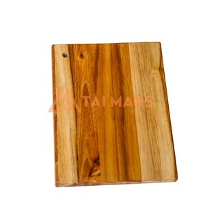 Tabla de cortar ACACIA Rectangular de diseño NATURAL al mejor precio, tabla de cortar de madera de goma para TAIMARSWOOD - Product Image 3