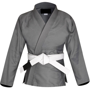 2026 High Quality Mixed Martial Arts Uniform Sets for Adults 100% Cotton Washed with Custom <b>Belts</b> Solid New Design Plus Size - Product Image 3
