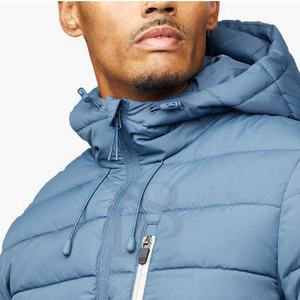 ¡Novedad de 2025! Chaquetas acolchadas informales para exteriores para hombre, diseño de cremallera personalizable de alta calidad, relleno de algodón, Cordura, servicio OEM - Product Image 2