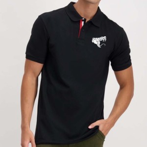 Camisas de Golf de Manga Corta para Hombre, Personalizadas al por Mayor, Tejidas y Bordadas, 100% Algodón, Transpirables, de Secado Rápido, Estilo Urbano - Product Image 5