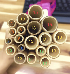 Pajitas de Bambú para Beber, para Uso Diario en Cafeterías y Bistrós, Vajilla Ligera y Reutilizable, Vietnam - Product Image 1