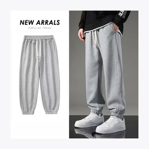 <b>Mens</b> Durable <b>Slim</b> <b>Fit</b> Custom Performance Sweatpants Stretch Athletic <b>Joggers</b> With Side Pockets For Gym Workout Running - Product Image 2