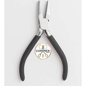 Premium High Quality Flat Nose & Jaw <b>Pliers</b> Stainless Steel Jewelry Making Stone Setting DIY Precision Custom <b>Pliers</b> - Product Image 5