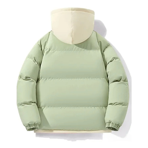 Chaqueta de invierno con capucha para hombre de alta calidad, ropa de abrigo cálida, chaqueta acolchada gruesa, chaqueta acolchada resistente al agua, abrigos - Product Image 2