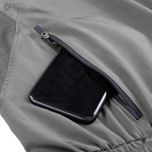 กางเกงออกกำลังกายสำหรับผู้ชายแห้งเร็วกางเกงออกกำลังกายวิ่งระบายอากาศได้ดีพร้อมโลโก้การปรับแต่ง - Product Image 5