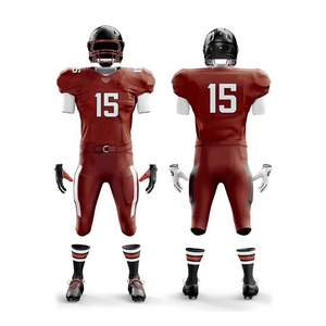 Uniformes de football américain de haute qualité respirant grande taille à prix compétitif avec marque privée - Product Image 1