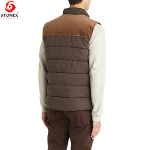 เสื้อกั๊กแขนกุดสำหรับผู้ชายเสื้อกั๊กผ้าฝ้ายสำหรับฤดูหนาว - Product Image 2