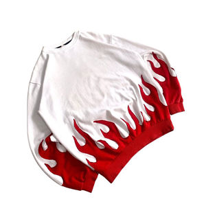 Sudadera de Forro Polar Lisa con Cuello Redondo para Hombre, Estilo Urbano, Casual, Hip Hop, Corte Regular, Manga Larga, Ecológica - Product Image 6