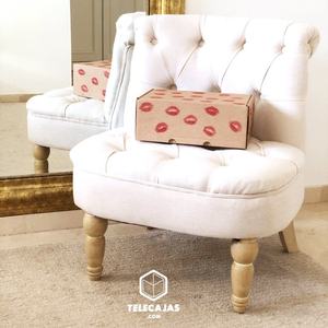 Boîte postale en carton kraft brun 28x20x12 cm, rigide et très robuste, avec laminage mat, pour snacks et fabriquée à partir de matériaux durables - Product Image 5