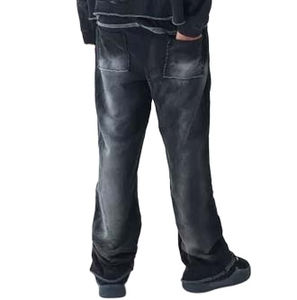 Novedad 2026 Conjunto de Chándal de Invierno para Hombre, Estilo Urbano, Corte Regular, Poliéster/Algodón, Tallas Grandes, Personalizable, Sudadera con Capucha y Pantalones - Product Image 3