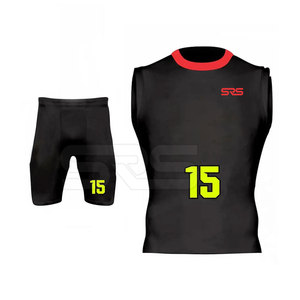 Venta caliente mejor diseño 7 V 7 uniforme logotipo personalizado ropa deportiva 7 V 7 uniforme en diferentes colores - Product Image 3