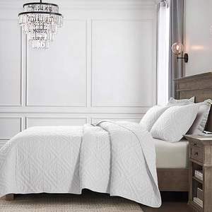 Ensemble <span class=keywords><strong>de</strong></span> <span class=keywords><strong>couette</strong></span> double Hafaa Ensemble <span class=keywords><strong>de</strong></span> literie imprimé doux <span class=keywords><strong>Housse</strong></span> <span class=keywords><strong>de</strong></span> <span class=keywords><strong>couette</strong></span> en microfibre brossée avec taies d'oreiller (à pois <span class=keywords><strong>200x200</strong></span> CM) - Product Image 3