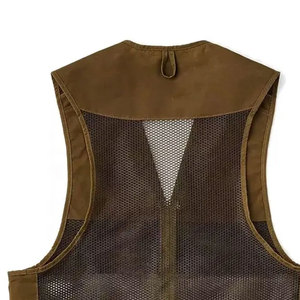 Chaleco de caza sólido transpirable que absorbe la humedad, bolsillo de carga grande, cierre de cremallera, tecnología Cordura, temporada de invierno, Unisex - Product Image 5