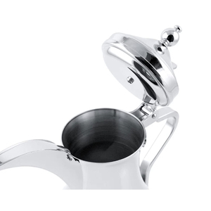 Incroyable cafetière arabe Dallah en métal d'acier inoxydable Fabricant Premium Arabic Tea Coffee Pot Arabic Dallah Handmade - Product Image 3