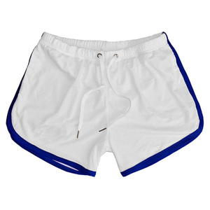 OEM Custom Embroidered Men's Gym Shorts 2025 Breathable Mesh Fitness and Sportswear - Product Image 6